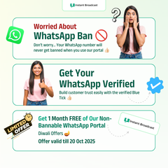 Instant Broadcast WABA API